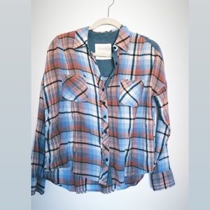 Free People light “flannel”